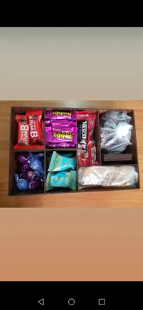 جعبه رومیزی تی بگ و تنقلات و زیر لیوانی مدل nova کد KU27