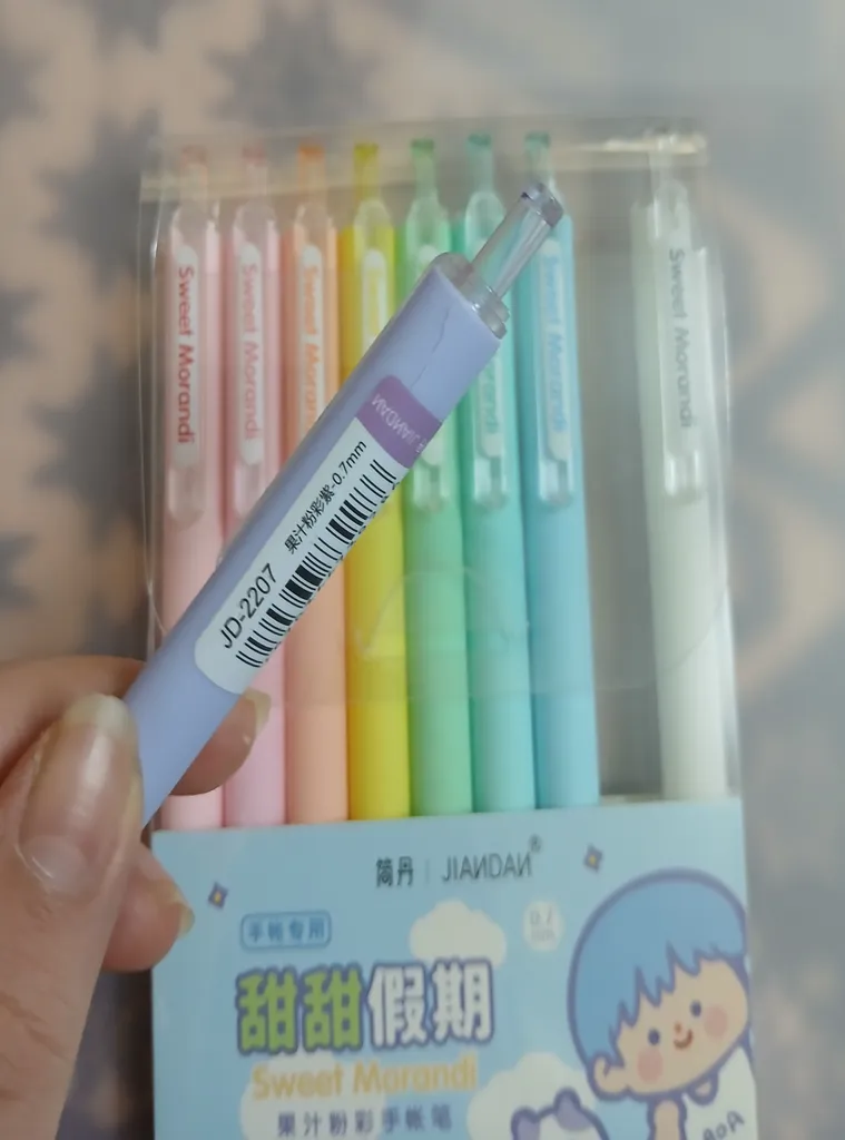 روان نویس سوویت موراندی مدل پاستل بسته 9عددی