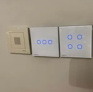 تجریه خرید کلید لمسی هوشمند چهار پل مٌروا مدل JS