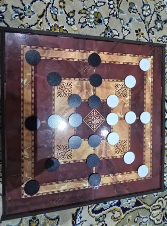 بازی فکری شطرنج و منچ مدل فروردین بسته 9 عددی