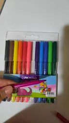 ماژیک رنگ آمیزی 12 رنگ پیکاسو مدل Fine TIP