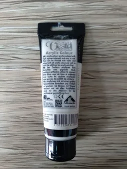 رنگ اکریلیک وستا مدل 40 Titanium White حجم 75 میلی لیتر