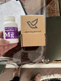 قرص منیزیم سیترات و ویتامین ب6 نوتری پاد بسته 60 عددی