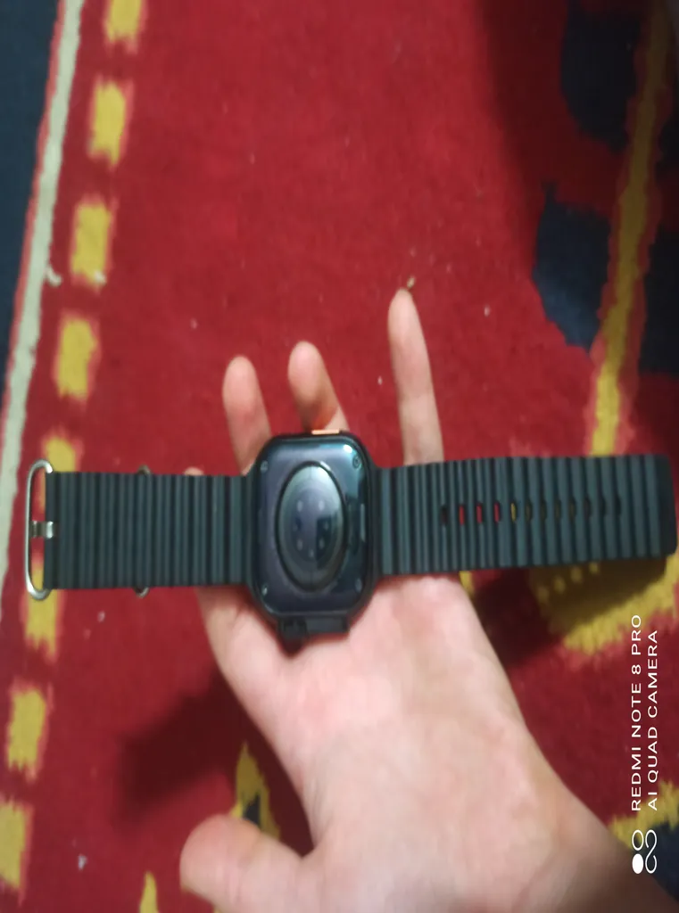 ساعت هوشمند 49 میلی متری کیکیویر مدل w23 ultra3 با بند سیلیکونی