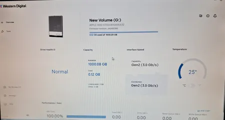 هارد اکسترنال وسترن دیجیتال مدل Elements ظرفیت یک ترابایت دارای رابط USB Type-A 3.0