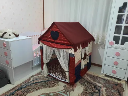 چادر بازی کودک مدل ستاره باران