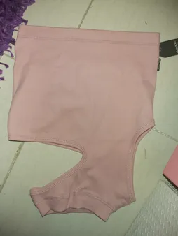 نیم تنه زنانه پپا مدل Baddie رنگ صورتی