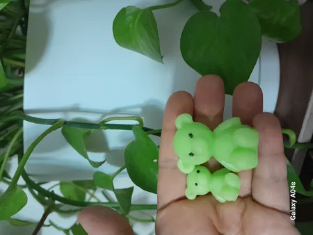 قالب شمع مدل خرس تدی  مجموعه 2 عددی