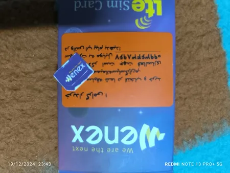 سیم کارت اینترنت TD-LTE وینکس همراه با بسته 10 گیگ یک ماهه