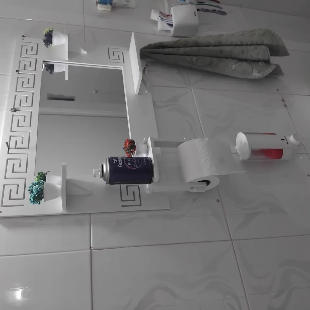 آینه سرویس بهداشتی خونه خاص مدل Versace