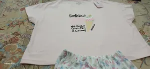 تجریه خرید ست تی شرت و شلوارک زنانه ناربن مدل 3722 رنگ صورتی