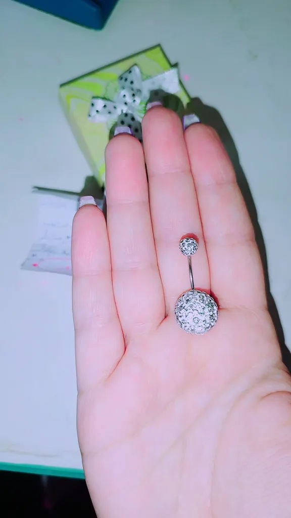 پیرسینگ ناف زنانه پایتخت مدل PS552_A