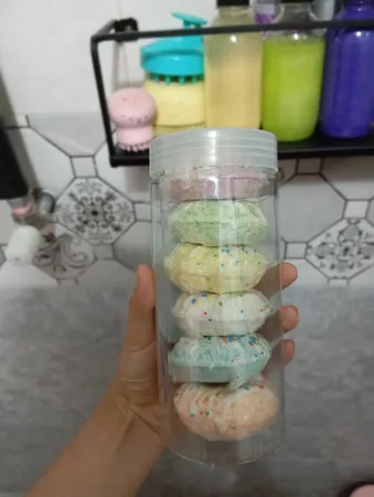 کوکتل پدیکور اور مدل دونات وزن 130 گرم بسته 6 عددی