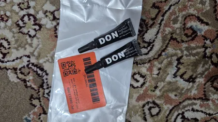 چسب مژه مصنوعی پیرن کد 001 وزن 1 گرم مجموعه 2 عددی