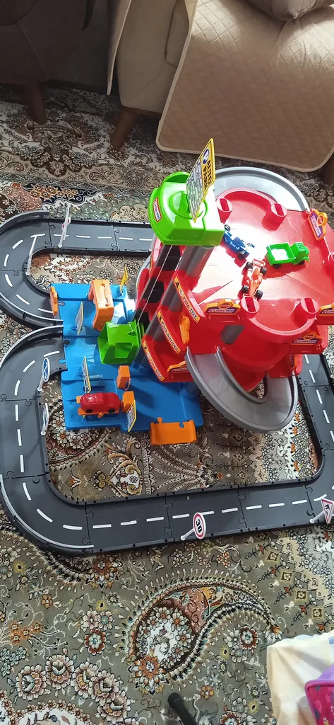 اسباب بازی مدل پارکینگ طبقاتی کد 31861