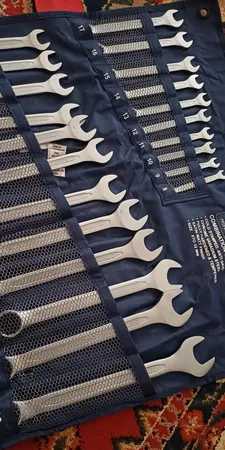 مجموعه ۲۲ عددی آچار یکسر تخت و یکسر رینگی لرد مدل 22PCS