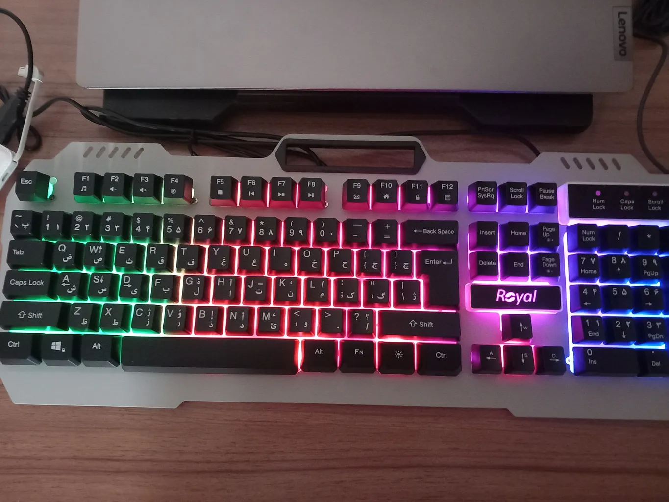 کیبورد گیمینگ رویال مدل RKG-615