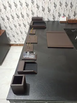 ست لوازم اداری رومیزی مدل V904 مجموعه 9 عددی