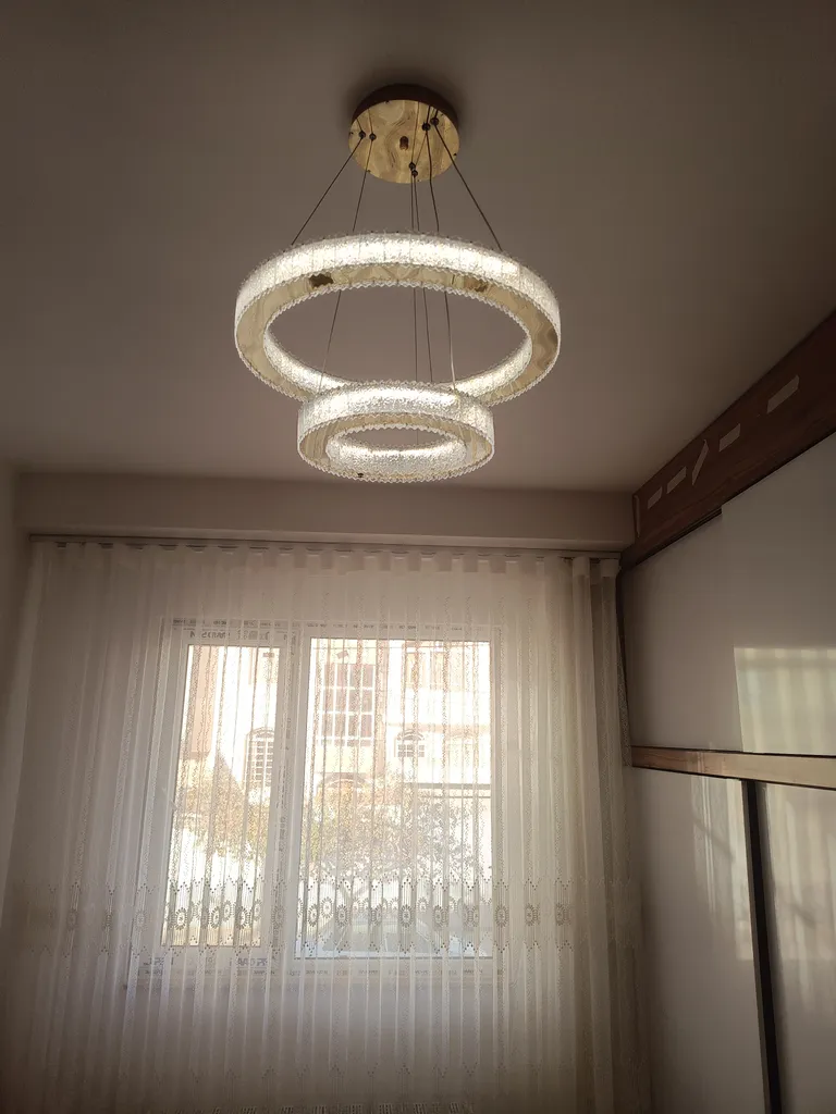 لوستر مدل دو حلقه مدرن