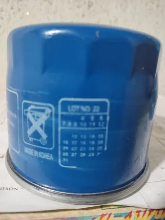 فیلتر روغن خودرو هیوندای جنیون پارتس مدل 35505 مناسب برای هیوندای النترا