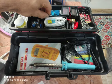 جعبه ابزار تک پلاست مدل الماس کد 02