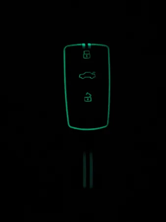 کاور ریموت و سوئیچ خودرو ام آر جی مدل A1106 طرح فلز گرادیانی مناسب برای ساینا اس