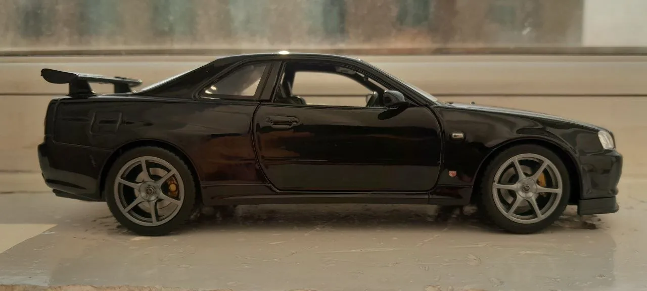 ماکت ماشین ولی مدل Nissan Skyline GT-R R34