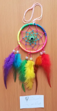 آویز دریم کچر مدل هفت رنگ کد rangi005