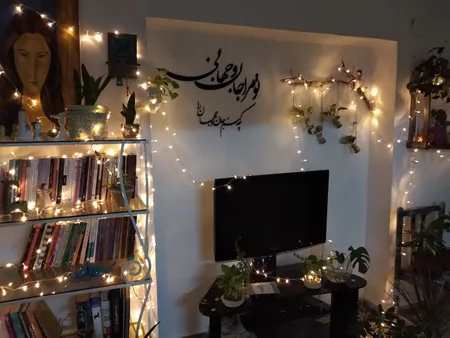 استیکر چوبي ژیوار طرح جان و جهان