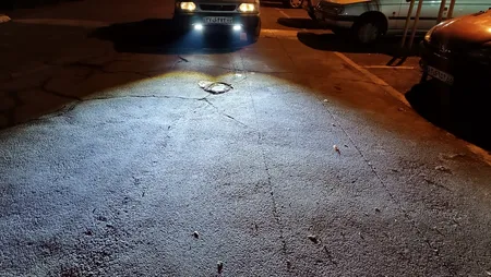 پروژکتور آفرودی موتور سیکلت و خودرو مدل 3-LNZ  بسته 2 عددی