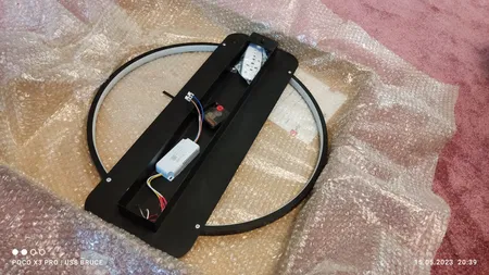 ساعت دیواری پادینا مدل مدرن کد WTH50