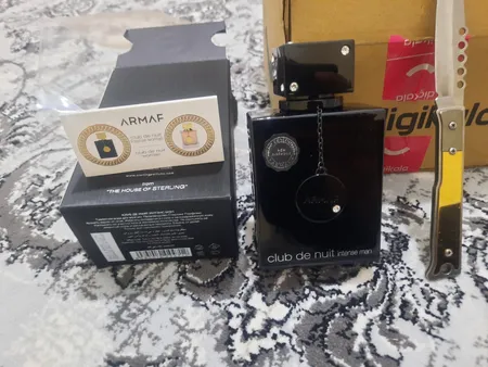 ادو تویلت مردانه آرماف مدل Club De Nuit Intense Man حجم 105 میل لیتر