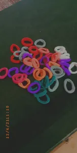 تجریه خرید کش مو دخترانه آی جواهر مدل K103 مجموعه 50 عددی