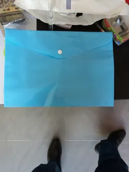 پوشه دکمه دار سهند کد 320M - بسته 10 عددی