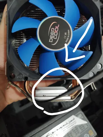 سیستم خنک کننده بادی دیپ کول مدل ICE EDGE MINI FS V2.0