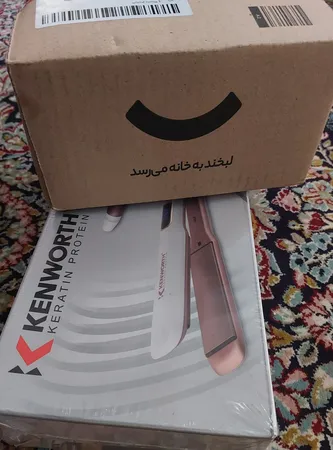 اتو مو کنورث مدل kw313 به همراه فر کننده مو