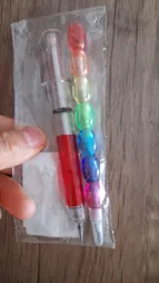 مداد نوکی 0.7 میلی متر مدل آمپول به همراه مداد فشنگی