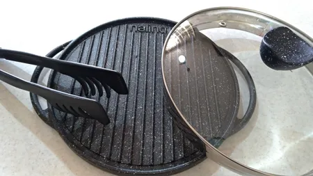 تابه گریل چدن نالینو مدل Spiza سایز 28