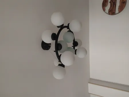 لوستر 12 شعله مدل مولکولی