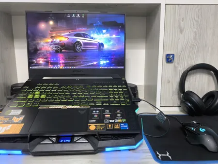 پایه خنک کننده لپ تاپ کول کلد مدل K44-RGB