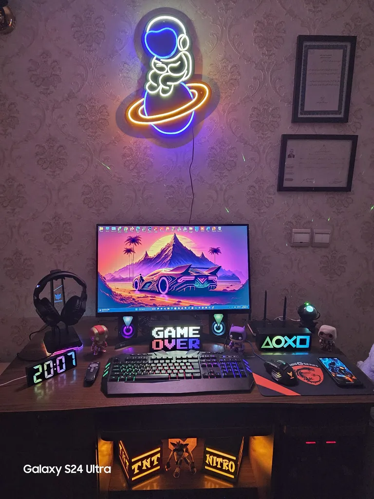 کیبورد گیمینگ هیسکا مدل HX-KEG400 RGB، سوییچ ممبران، Full-Size نورپردازی RGB