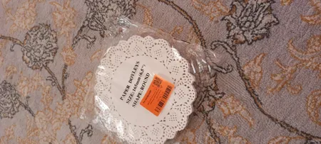 کاغذ شیرینی پزی طرح گیپور مدل DOYLEYS بسته 100 عددی