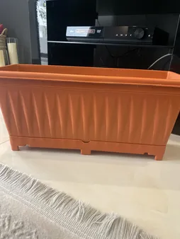 گلدان مدل پلاستیکی مستطیلی کد Sh46