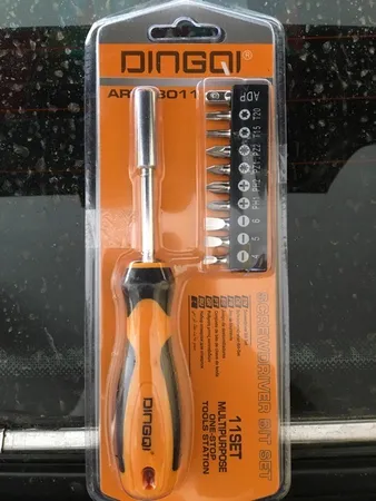 پیچ گوشتی بکسی و سری پیچ گوشتی دینگشی مدل TF - 1205 بسته 11 عددی