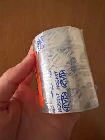 نوار چسب شیشه‌ای جانسون عرض 1.6 سانتی متر بسته 4 عددی