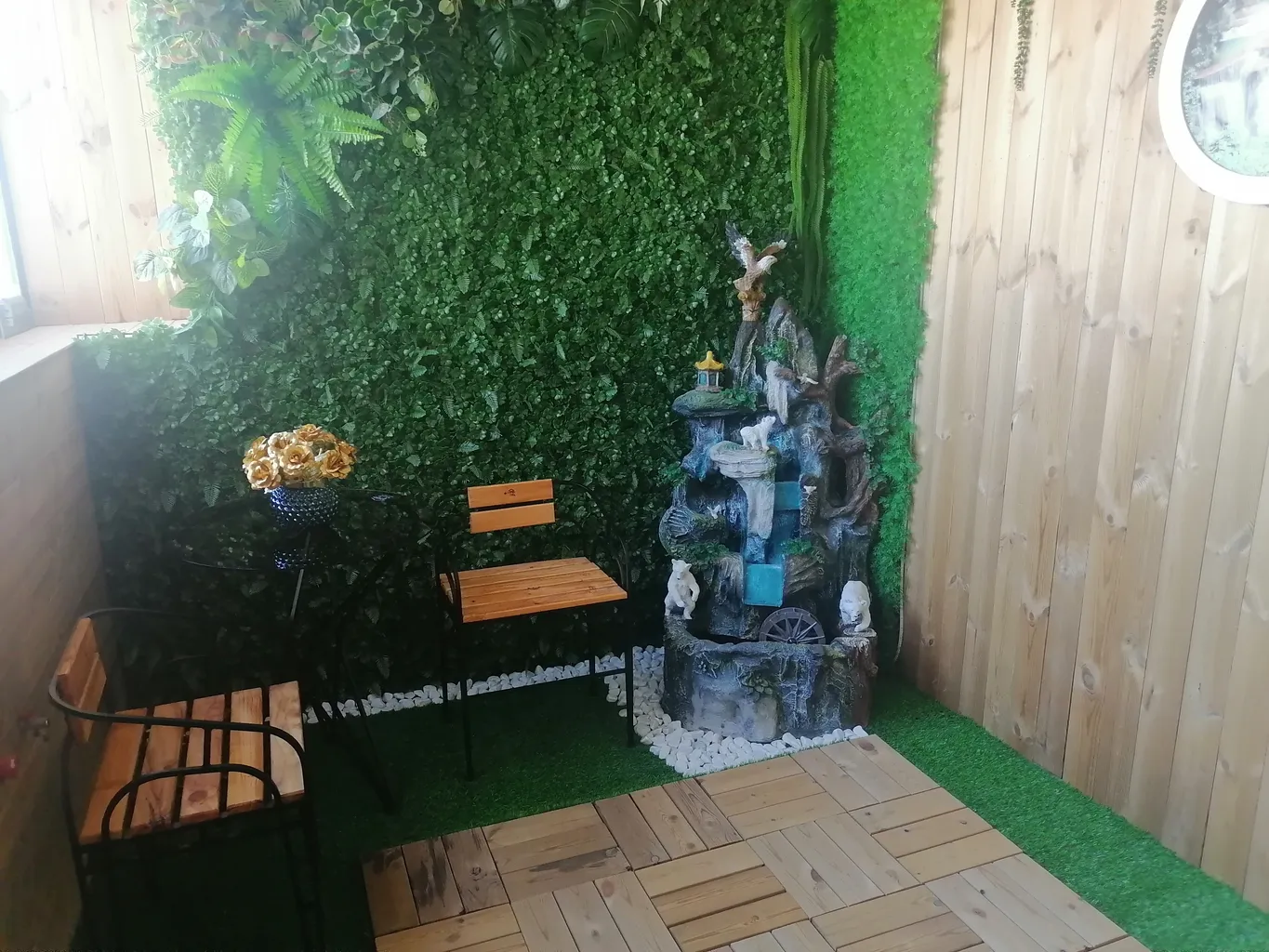 میز و صندلی ناهارخوری 2 نفره دکومرآت مدل ژیان