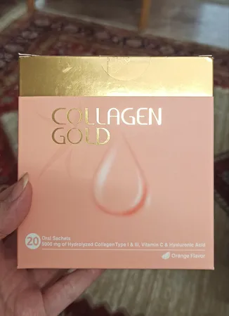 ساشه کلاژن گلد آدریان بسته 20 عددی