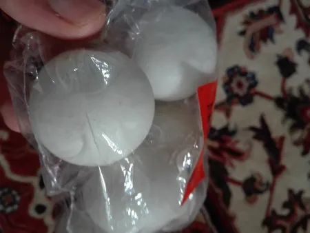 توپ پینگ پنگ کد 012 بسته 6 عددی