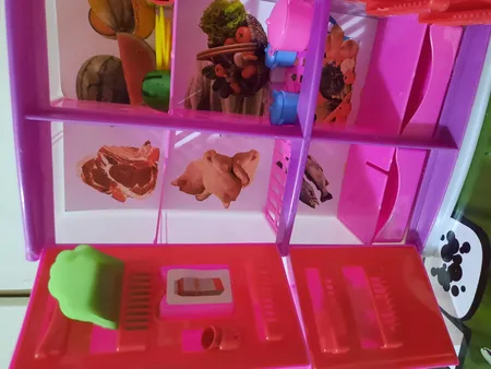 ست اسباب بازی یخچال دورا کد 118