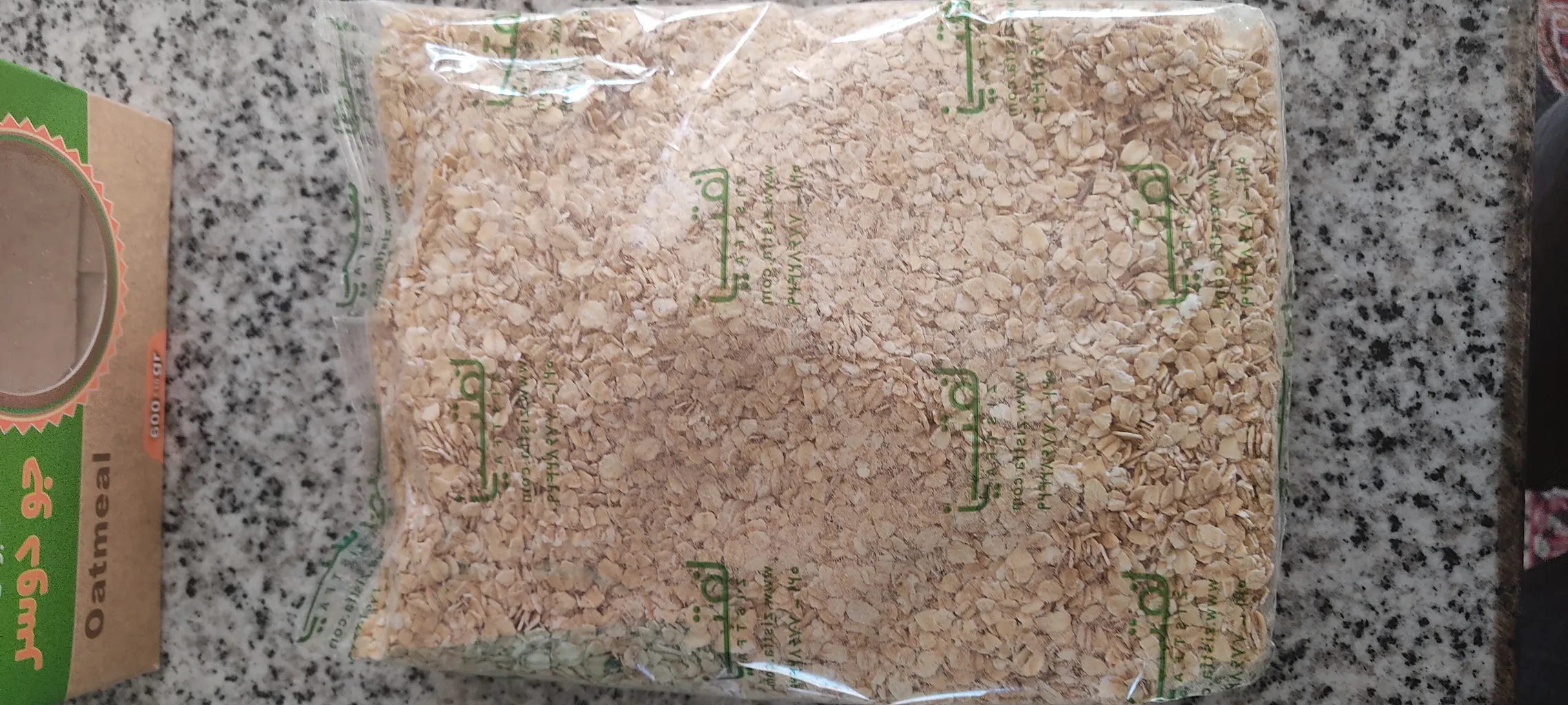 جو دو سر سبوس دار پرک صبحانه زیستفا - 600 گرم